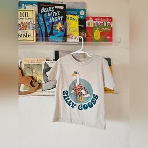 Rivet Apparel Co. Silly Goose Kids T-Shirt - Cream